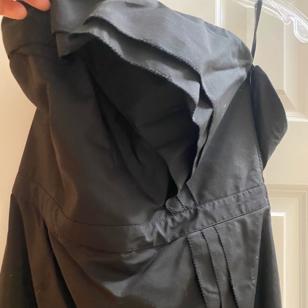 NWT Ann Taylor Loft Strapless Black Dress